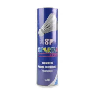 Badmintonové míčky SPARTAN Natur Feder - zelený pruh 6ks Bezpečná Platba