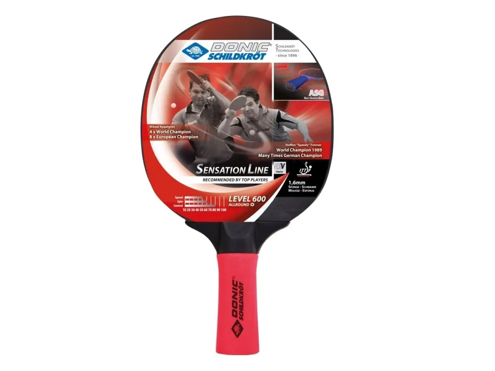 Výprodej Pálka na stolní tenis DONIC Sensation 600