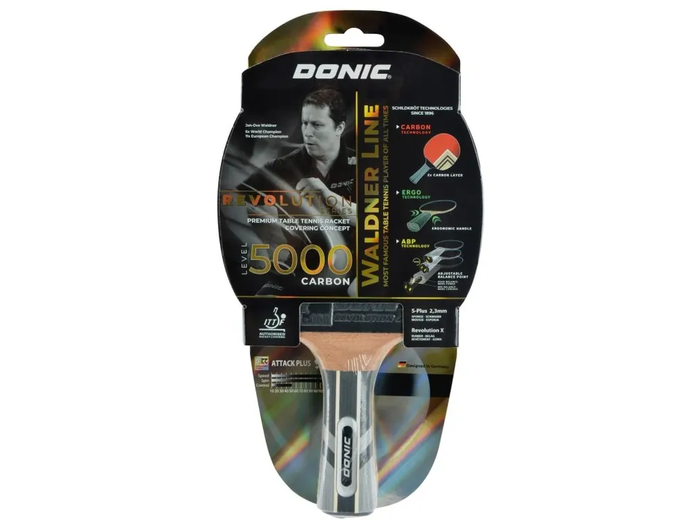 Novinka Pálka na stolní tenis DONIC Waldner 5000