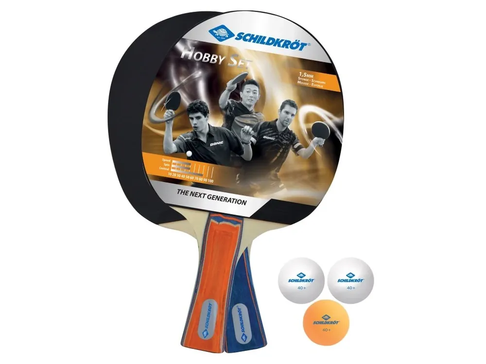 Set na stolní tenis SCHILDKROT Hobby pro 2 hráče Nejprodávanější