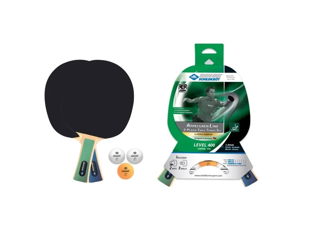Set na stolní tenis DONIC Appelgren 400 set Vysoce Kvalitní