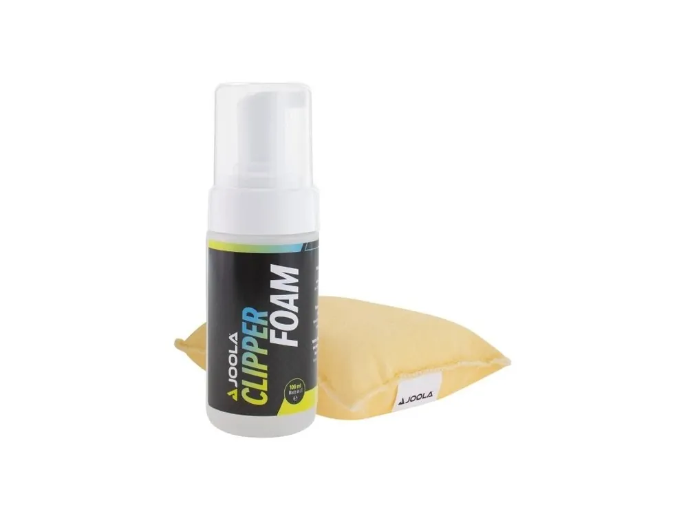 Ověřený Čistič JOOLA Rubber Clipper Foam Cleaner Set 100 ml