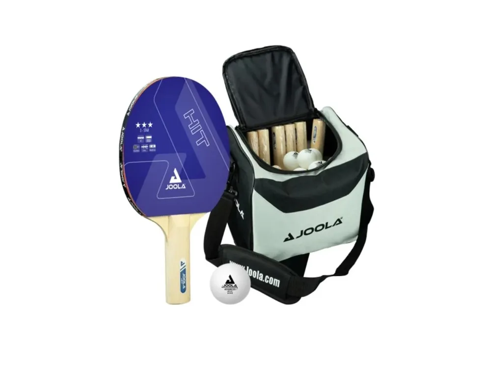 Set na stolní tenis JOOLA Bag 14 ks Hit + 30 míčků Dokud Zásoby Vydrží