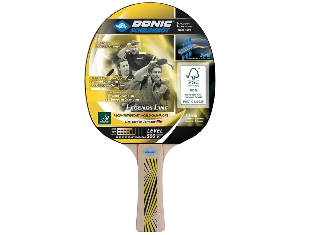 Pálka na stolní tenis DONIC Legends 500 FSC Nakupujte Hned
