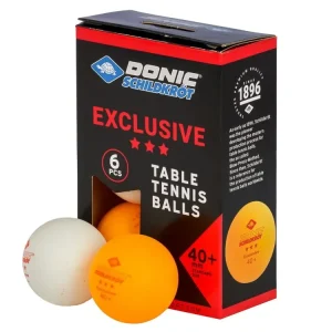 Míčky na stolní tenis SCHILDKROT Exclusive 3-star Poly 40+ 6ks Kup Teď