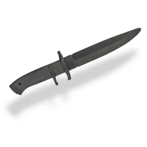 Gumový černý tréninkový nůž 30cm Top Prodej