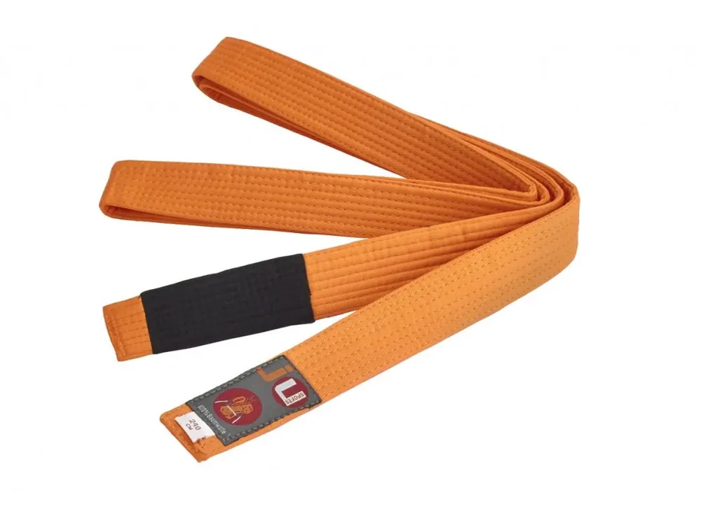 BRAZILIAN JIU JITSU dětský pás oranžový Sezónní Sleva