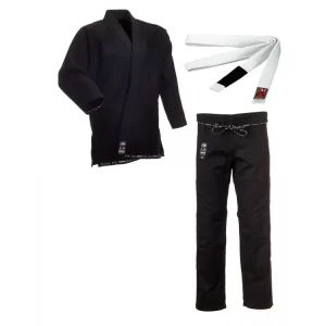 Nejlepší Volba KIMONO JUSPORTS BJJ FORTALEZA černé včetně pásku