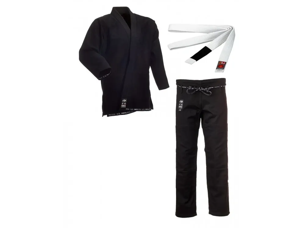 Nejlepší Volba KIMONO JUSPORTS BJJ FORTALEZA černé včetně pásku