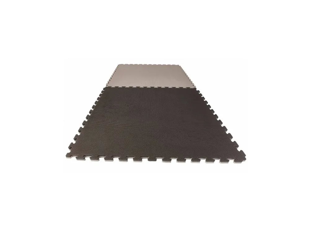 Vrácení Zdarma Tatami puzzle ECONO 1m x 1m x 2cm černo-šedá