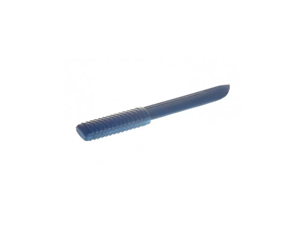 Nízká Cena Gumový tréninkový nůž 23cm modrý