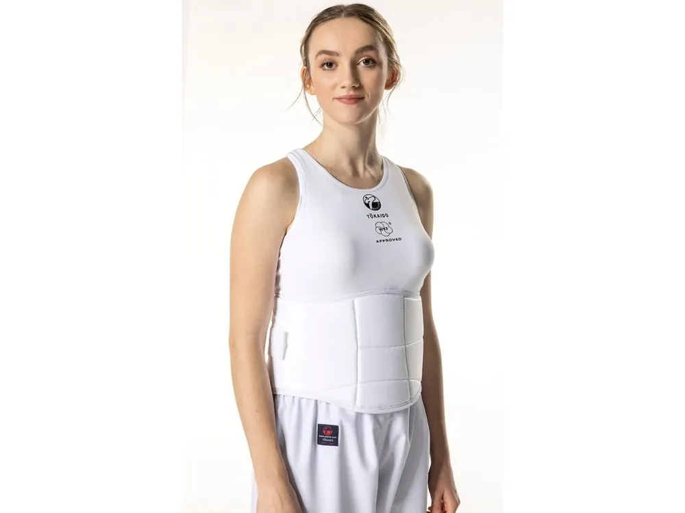 Časově Omezené VESTA NA KARATE TOKAIDO PRO LADY BODY PROTECTOR WKF approved