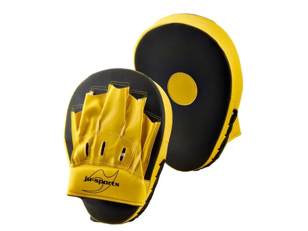 Aktuální TRÉNINKOVÉ LAPY JU SPORTS CURVED YELLOW - PÁR