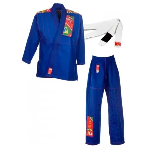 Dětské BJJ kimono Brazilian Ju Jitsu Kids modré Tovární Cena