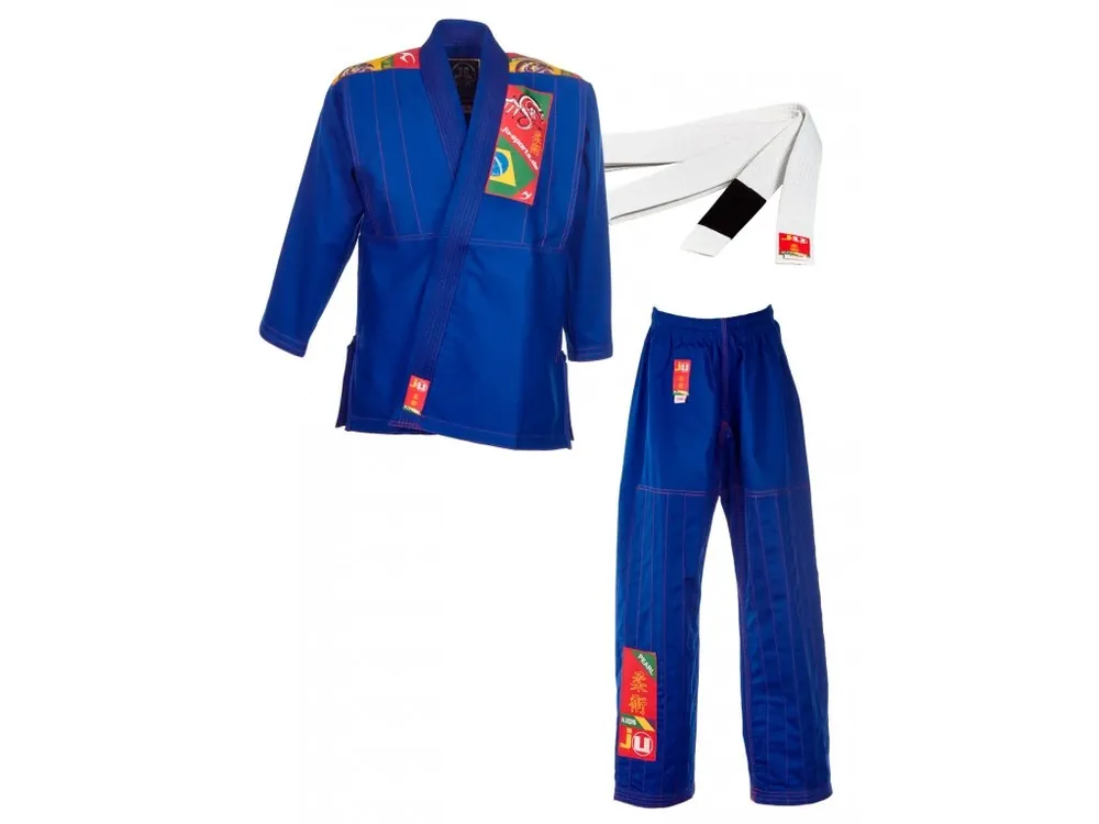 Dětské BJJ kimono Brazilian Ju Jitsu Kids modré Tovární Cena