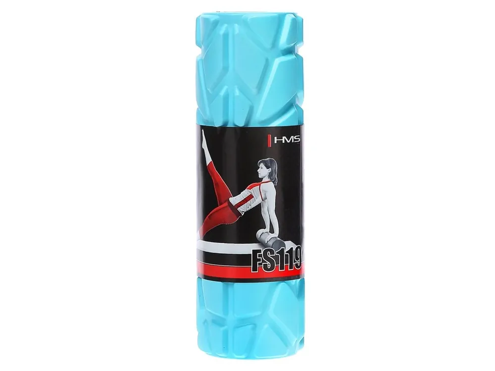 Fitness válec, roller FS119 30 cm, modrý Nejlepší Cena