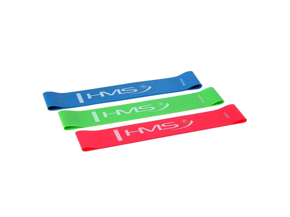 Sada fitness gum HMS GU04 Slim Set Nejlepší Cena