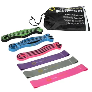 Tovární Cena Set fitness gum HMS PREMIUM GU04 GU06 PRO