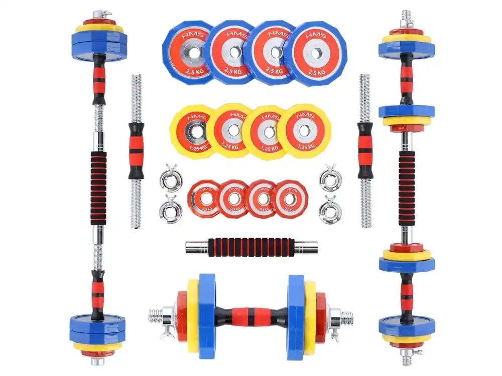 Činkový set v kufru HMS SKC20 2x10 kg Pouze Dnes
