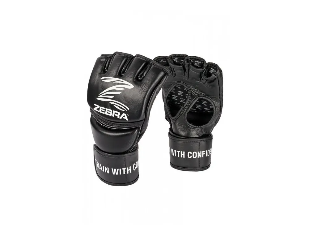 Akční Cena MMA RUKAVICE ZEBRA PRO FIGHT - PRAVÁ KŮŽE