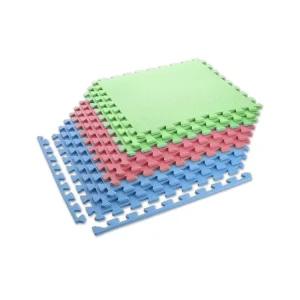 Výhodná Nabídka Ochranná puzzle podložka ONE Fitness MP10 zelená-modrá-červená