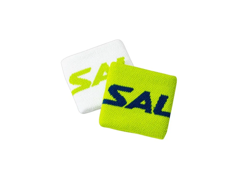 SALMING Wristband Short 2-pack Green/White Levný