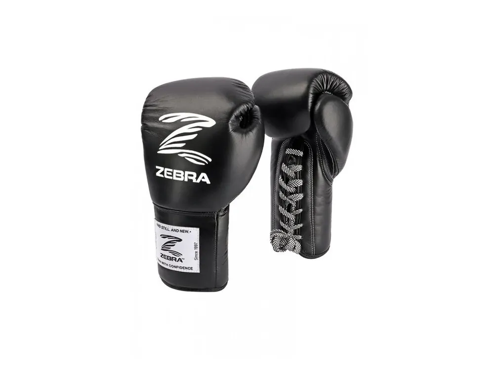 Tovární Cena BOXERSKÉ RUKAVICE ZEBRA PRO SIGNATURE LACE KŮŽE