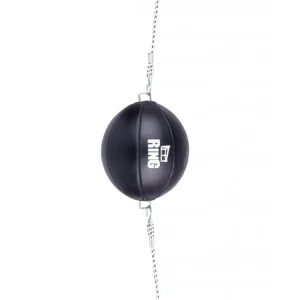 Nejprodávanější RING SPORT reflexní míč, speedbag pravá kůže černý