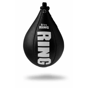 Boxovací reflexní hruška z pravé kůže, délka 33cm, průměr 20 cm RING SPORT Originální