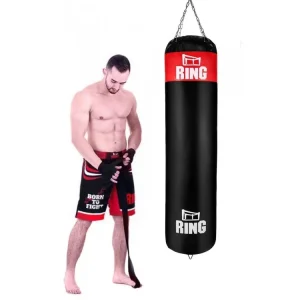 Boxovací pytel 160 x 40 cm 50 kg RING SPORT SUPER, záruka 3 roky Nejprodávanější