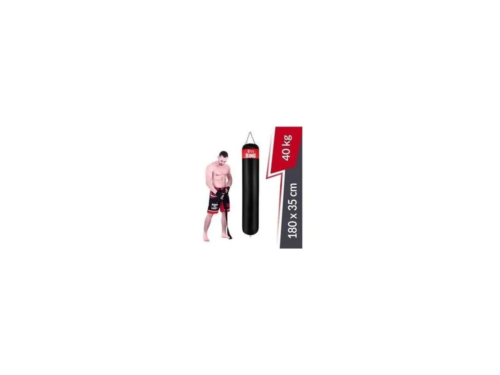 Boxovací pytel 180 x 35 cm 40 kg RING SPORT SUPER, záruka 3 roky Přímo Od Výrobce