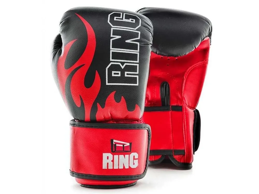 Vrácení Zdarma Boxerské rukavice RING SPORT FIRE, 6, 8, 10, 12 oz