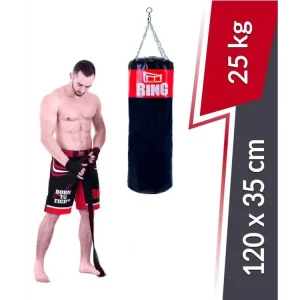 Boxovací pytel 120 x 35 cm 25 kg RING SPORT SUPER, ZÁRUKA 3 ROKY Cenově Výhodný