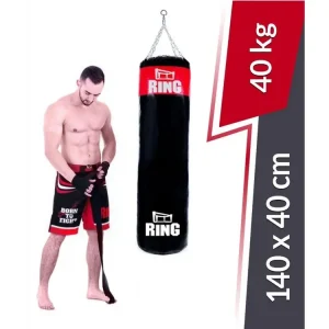 Aktuální OUTDOOR Boxovací pytel 140 x 40 cm 40 kg RING SPORT SUPER