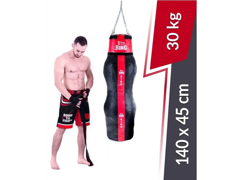 Levný MMA Boxovací pytel 140 x 45 cm 30 kg RING SPORT