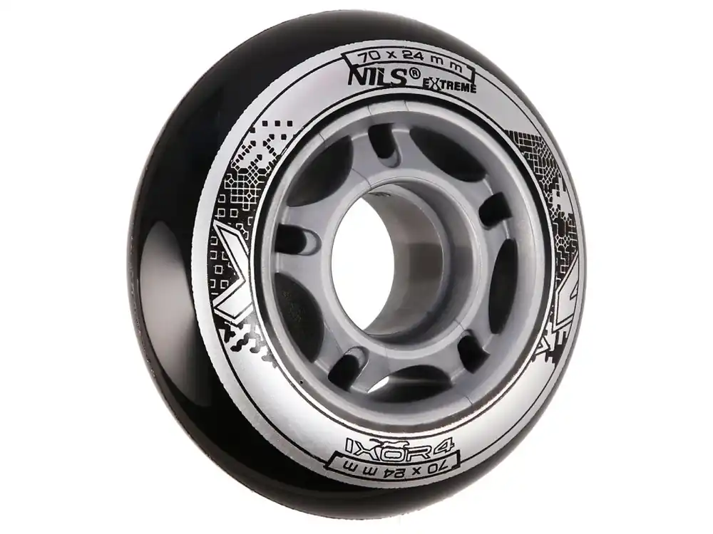 KOLEČKA NILS EXTREME PU 70x24 ČERNÉ (4KS) Poslední Šance