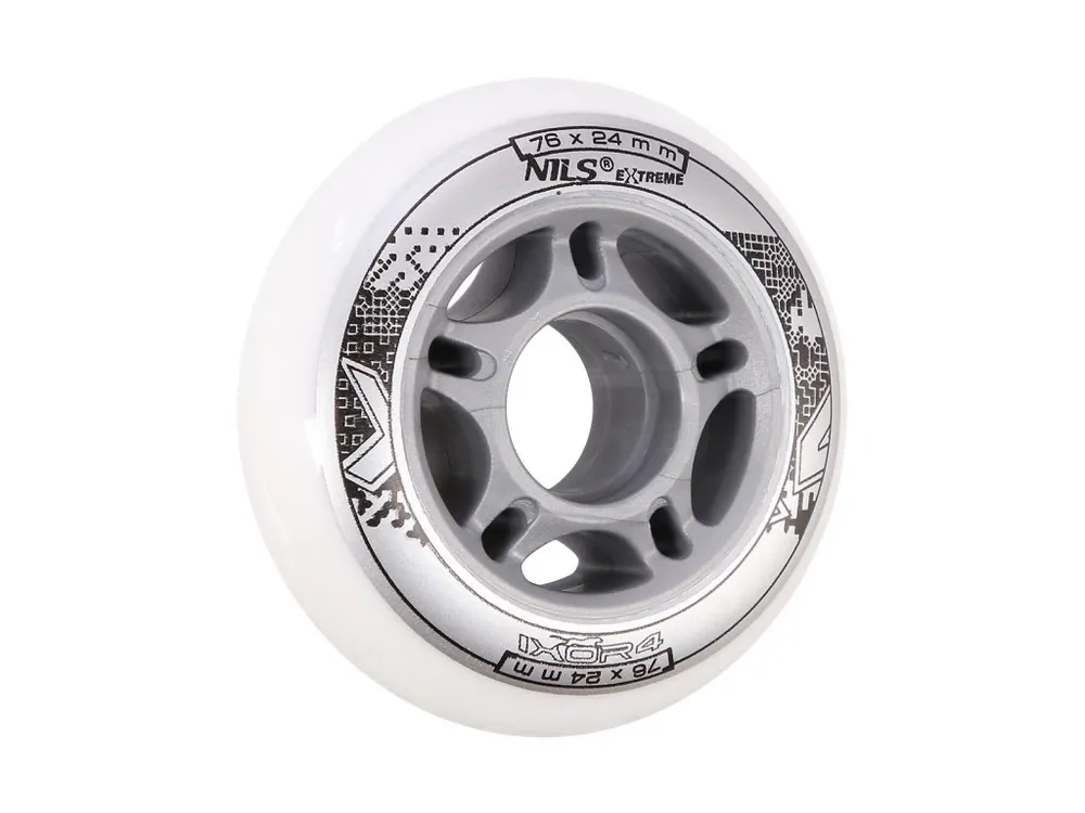 KOLEČKA NILS EXTREME PU 76x24 BÍLÉ (4KS) Výhodná Nabídka