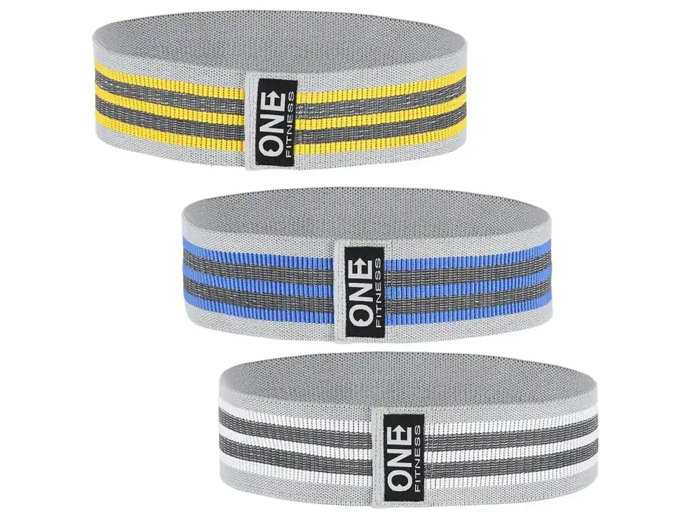 Sada odporových gum Hip band ONE Fitness HB001 3v1 Výhodná Nabídka