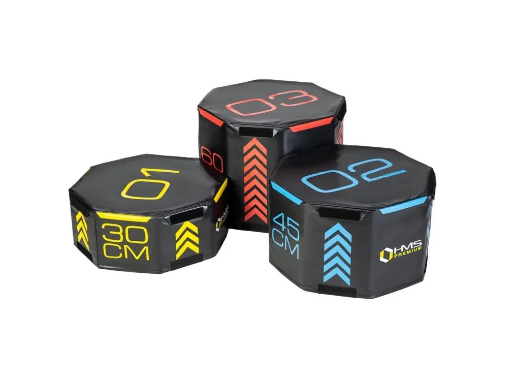 Sada osmihranných Plyo boxů HMS Premium PYOBS01 Kup Teď