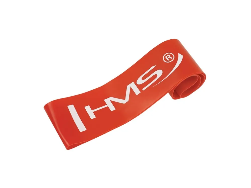 Fitness guma HMS GU04 červená Dokud Zásoby Vydrží