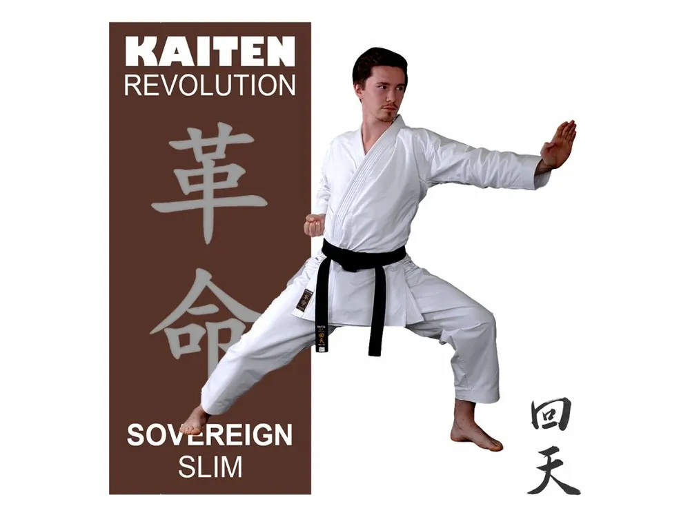 Cenový Hit Kaiten kimono karate Revolution SOVEREIGN SLIM