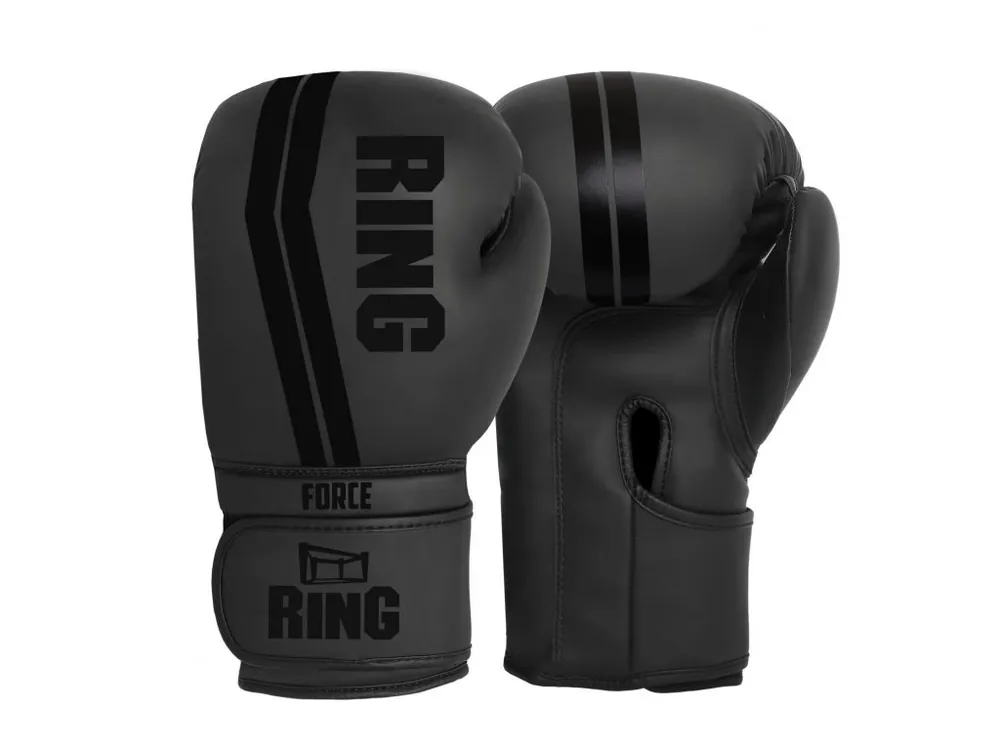 Must-Have RING SPORT Boxerské rukavice FORCE, 10, 12, 14 oz černé