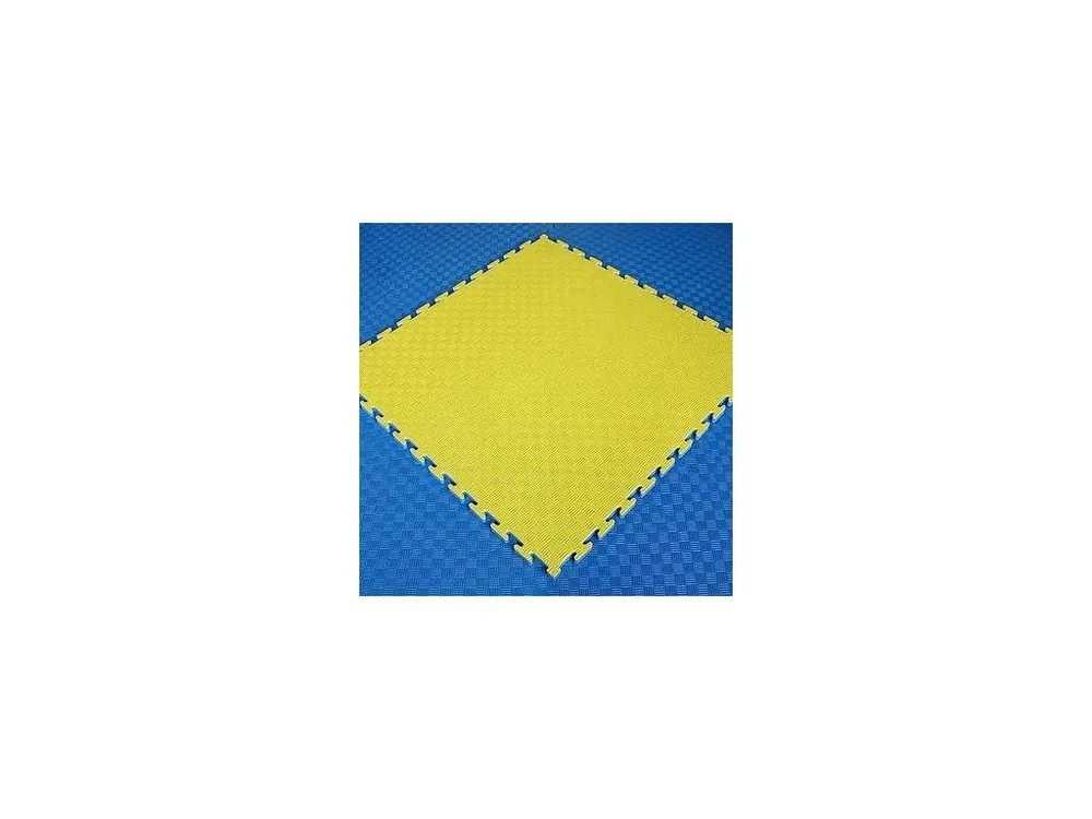 TATAMI PUZZLE podložka oboustranná 100x100x2,5 cm červeno/modrá Sezónní Sleva