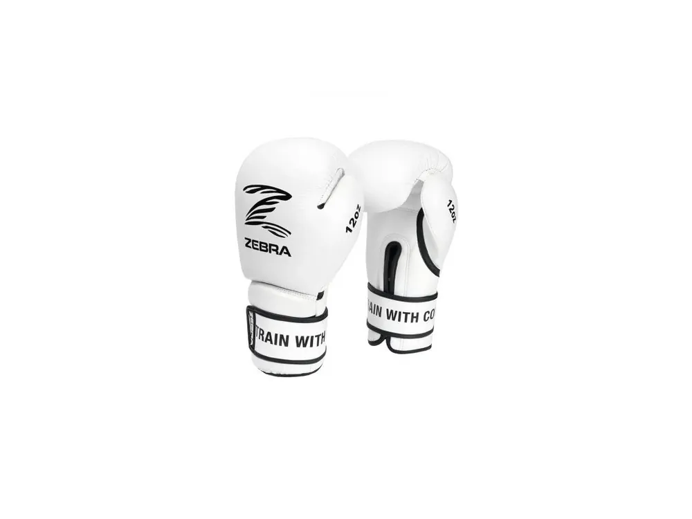 BOXERSKÉ RUKAVICE ZEBRA PERFORMANCE WHITE - PRAVÁ KŮŽE Dokud Zásoby Vydrží