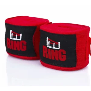RING SPORT BOXERSKÉ BANDÁŽE PRO 450CM ČERVENÉ Aktuální