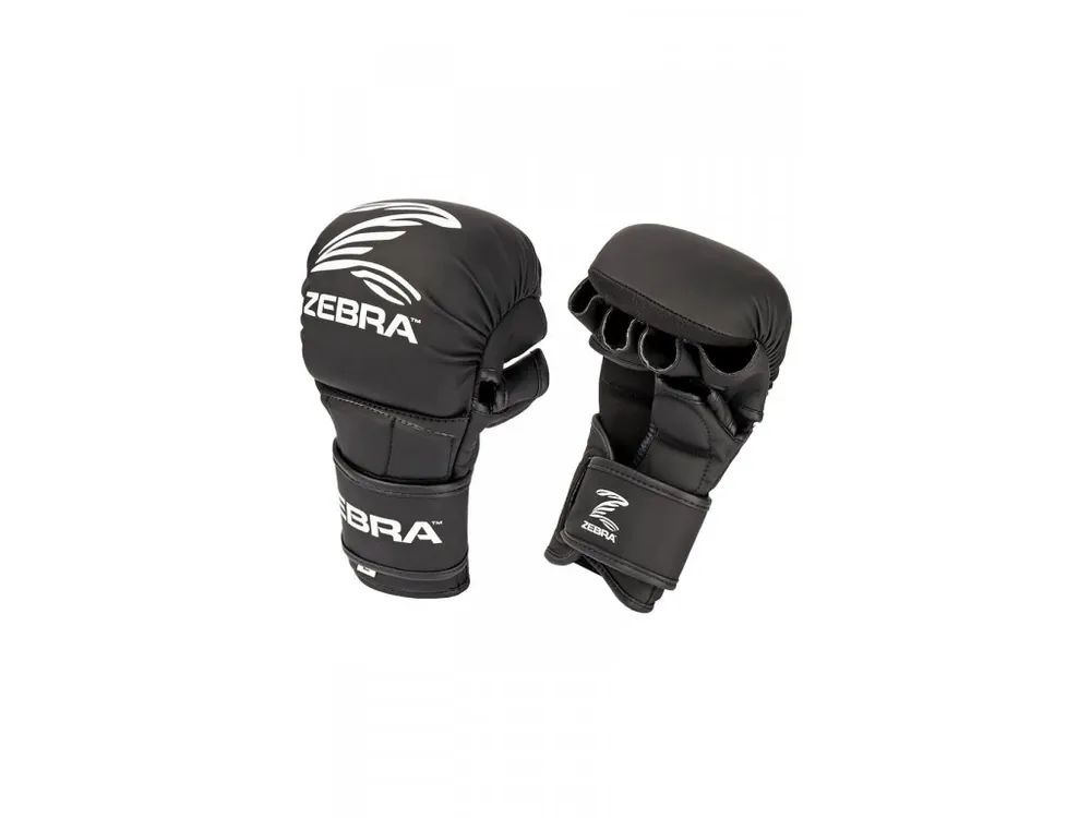ZEBRA MMA SPARRING RUKAVICE ČERNÉ Hit Sezóny