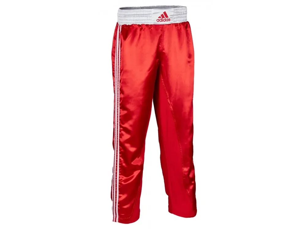 Akční Cena Kickbox kalhoty Adidas vel.130-190, červené