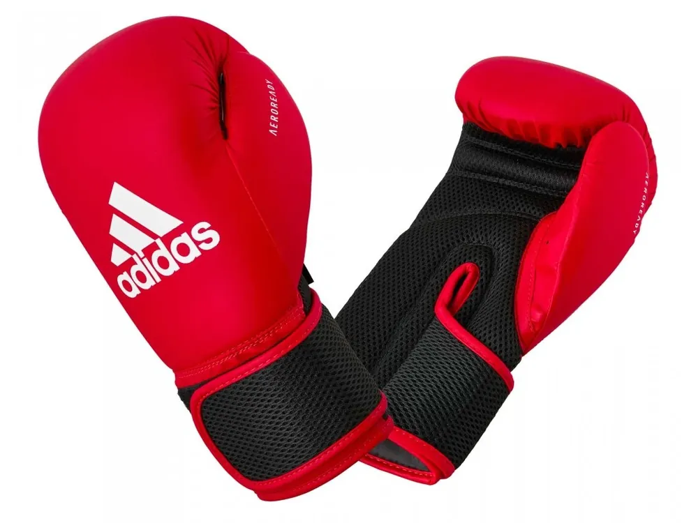 Časově Omezené Adidas boxerské rukavice Hybrid 25 červená