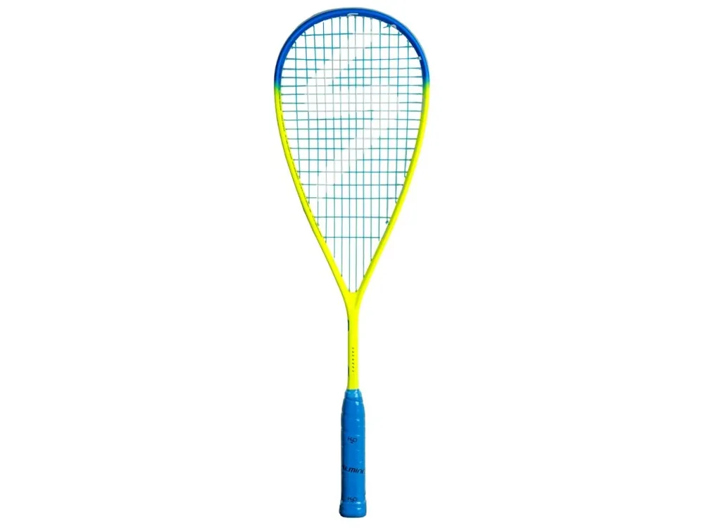 SALMING Cannone Powerlite Racket Blue/Yellow Hit Sezóny