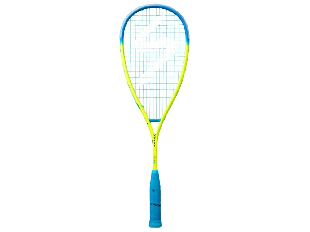 SALMING Grit Powerlite Racket Blue/Yellow Akční Nabídka